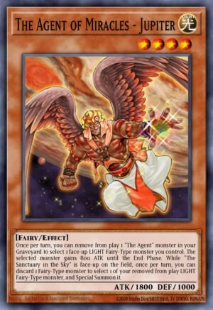 The Agent of Miracles - Jupiter - Lost Sanctuary Structure Deck (Super Rare)