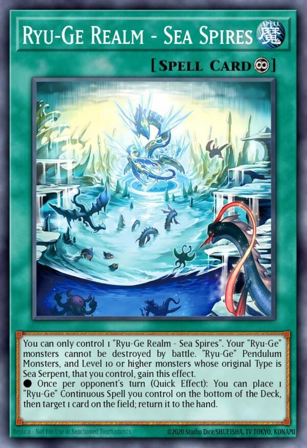 Ryu-Ge Realm - Sea Spires - Crossover Breakers (Super Rare)