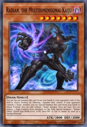 Radian, the Multidimensional Kaiju - Battles of Legend: Chapter 1 (Ultra Rare)