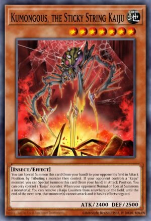 Kumongous, the Sticky String Kaiju - Battles of Legend: Chapter 1 (Ultra Rare)