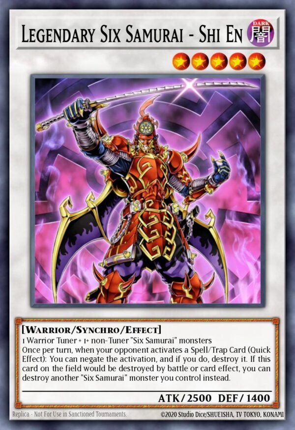 Legendary Six Samurai - Shi En - OTS Tournament Pack 26 (Common)