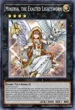 Minerva, the Exalted Lightsworn - Battles of Legend: Chapter 1 (Ultra Rare)