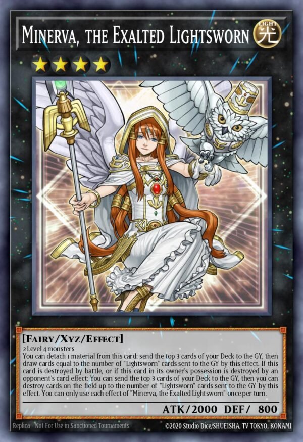 Minerva, the Exalted Lightsworn - Battles of Legend: Chapter 1 (Ultra Rare)