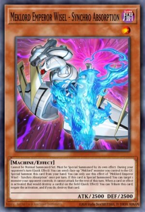 Meklord Emperor Wisel - Synchro Absorption - Legendary Duelists: Rage of Ra (Super Rare)