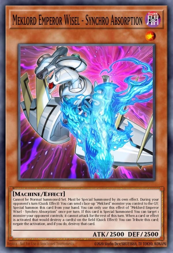 Meklord Emperor Wisel - Synchro Absorption - Legendary Duelists: Rage of Ra (Super Rare)