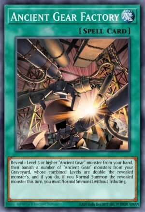 Ancient Gear Factory - Structure Deck: Machine Re-Volt (Common)