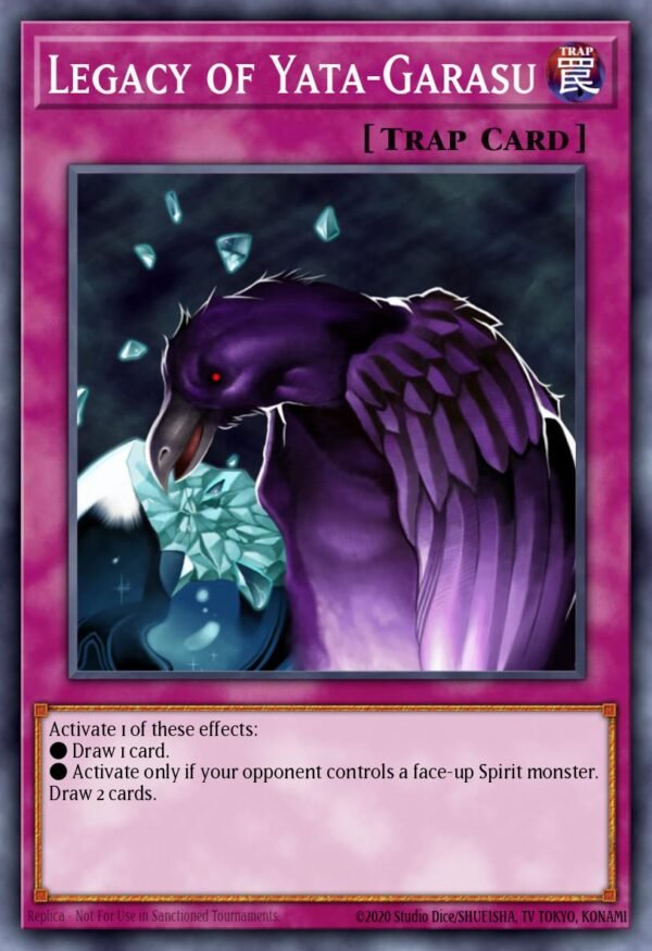 30461781-2.jpg Legacy of Yata-Garasu - Premium Pack (TCG) (Super Rare)