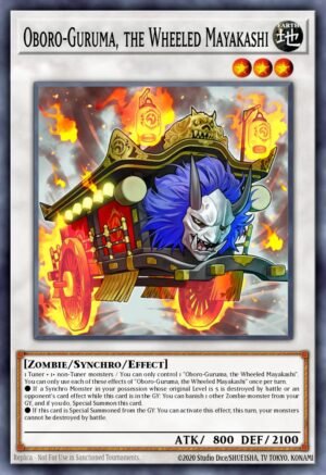 Oboro-Guruma, the Wheeled Mayakashi - Hidden Summoners (Secret Rare)