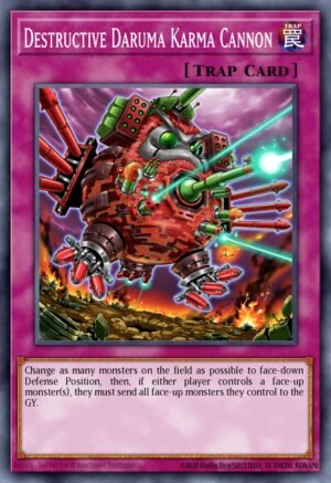 Destructive Daruma Karma Cannon - Darkwing Blast (Ultra Rare)