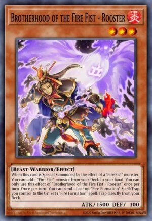Brotherhood of the Fire Fist - Rooster - Judgment of the Light (Secret Rare)