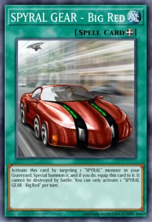 SPYRAL GEAR - Big Red - The Dark Illusion: Special Edition (Super Rare)