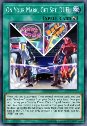 On Your Mark, Get Set, DUEL! - Quarter Century Bonanza (Platinum Secret Rare)