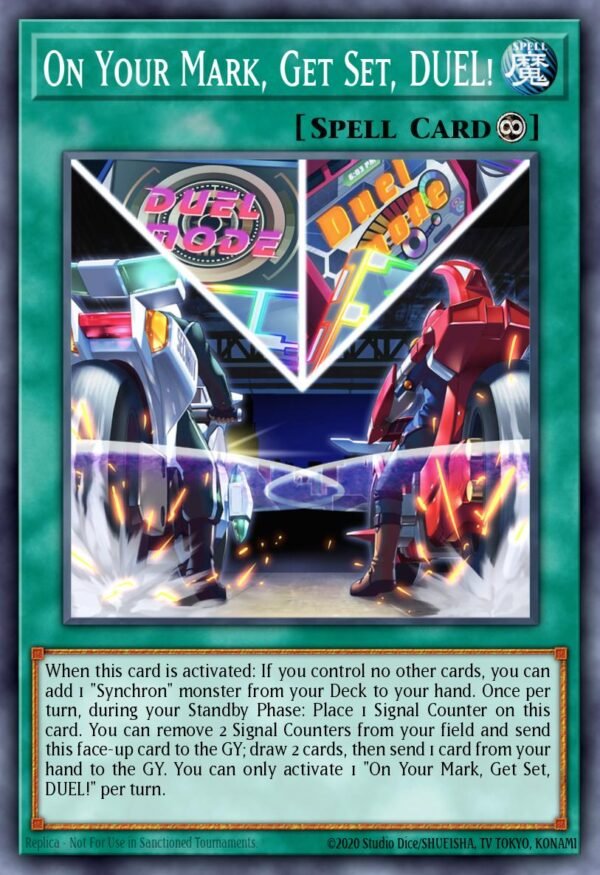 On Your Mark, Get Set, DUEL! - Quarter Century Bonanza (Quarter Century Secret Rare)