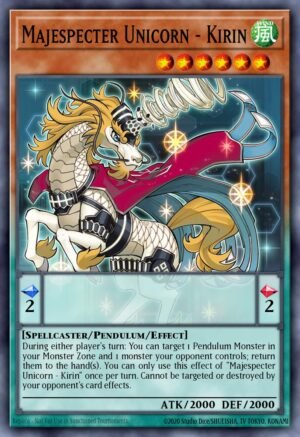 Majespecter Unicorn - Kirin - Dimension of Chaos (Rare)