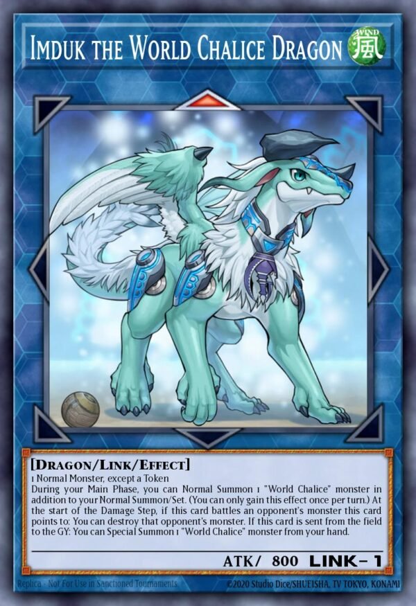 Imduk the World Chalice Dragon - 2018 Mega-Tin Mega Pack (Rare)