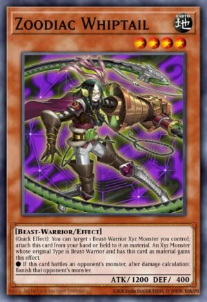 Zoodiac Whiptail - Raging Tempest (Super Rare)