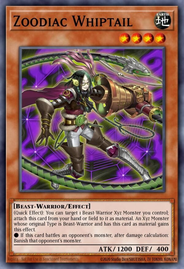 Zoodiac Whiptail - Raging Tempest (Super Rare)