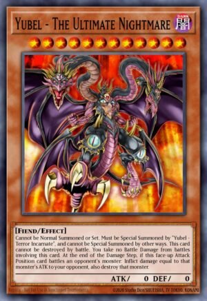 Yubel - The Ultimate Nightmare - Quarter Century Bonanza (Quarter Century Secret Rare)