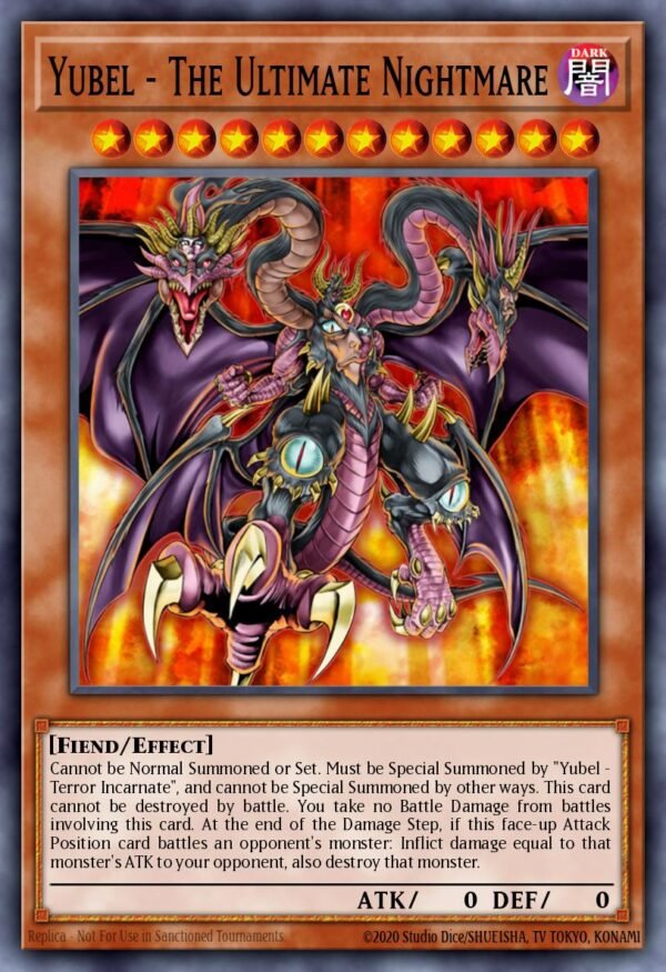 Yubel - The Ultimate Nightmare - Battles of Legend: Chapter 1 (Ultra Rare)