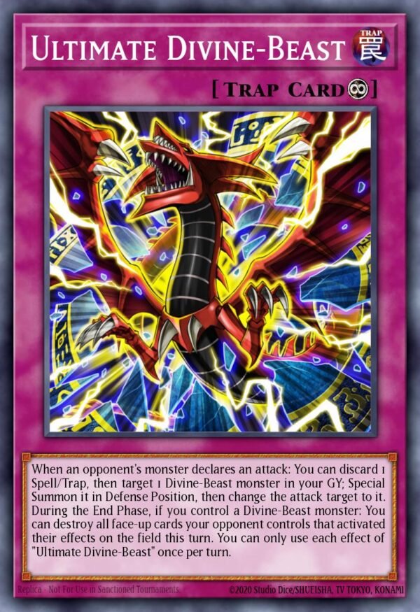 Ultimate Divine-Beast - Egyptian God Deck: Slifer the Sky Dragon (Super Rare)