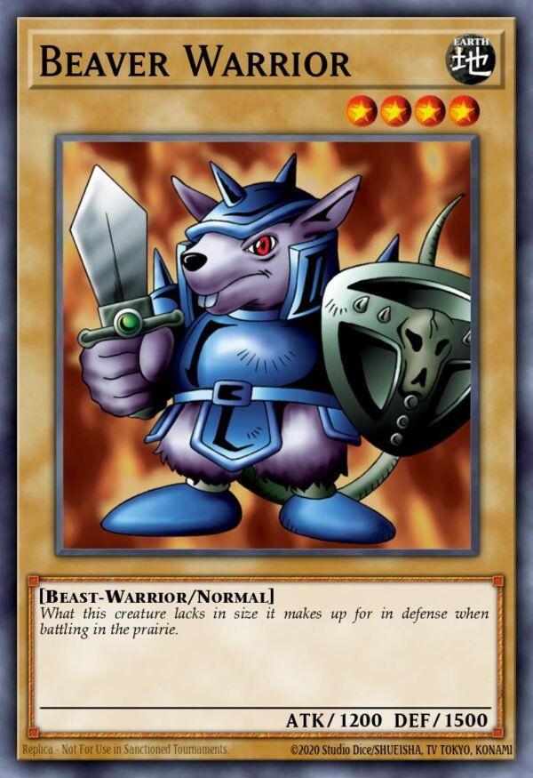32452818-1.jpg Beaver Warrior - Legend of Blue Eyes White Dragon (Common)