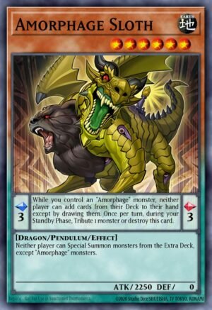 Amorphage Sloth - Shining Victories (Secret Rare)