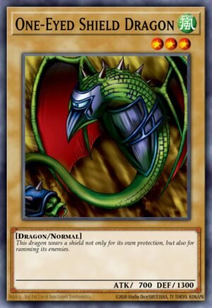 One-Eyed Shield Dragon - Legend of Blue Eyes White Dragon (Common)