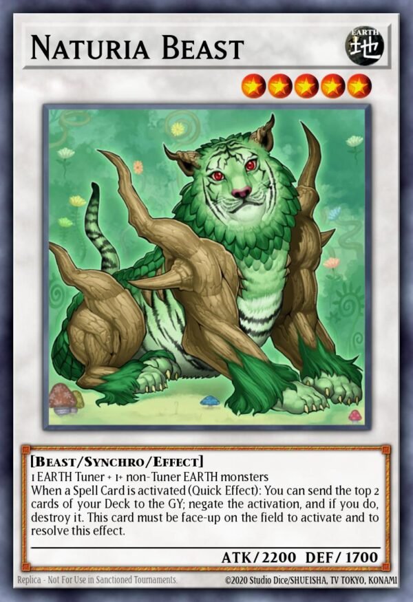 Naturia Beast - Duel Terminal 2 (Duel Terminal Ultra Parallel Rare)