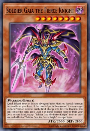 Soldier Gaia the Fierce Knight - Rise of the Duelist (Super Rare)