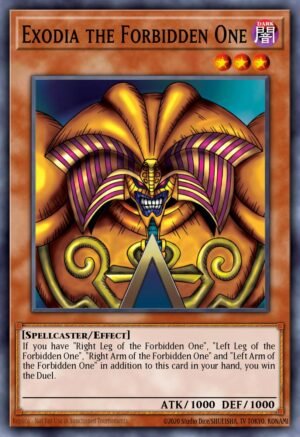 Exodia the Forbidden One - Legend of Blue Eyes White Dragon (Ultra Rare)