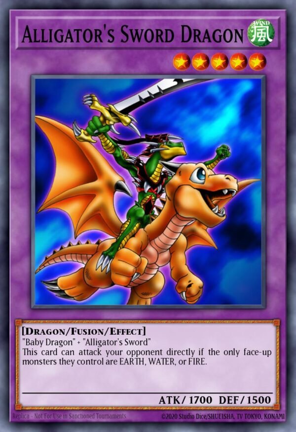 3366982-4.jpg Alligator's Sword Dragon - Speed Duel: Streets of Battle City (Common)