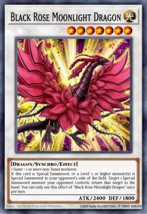 Black Rose Moonlight Dragon - Quarter Century Bonanza (Collector's Rare)