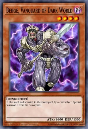 Beiige, Vanguard of Dark World - Elemental Energy (Common)