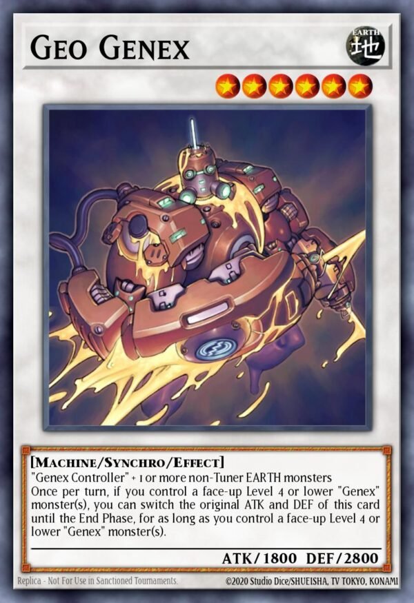 Geo Genex - Duel Terminal 2 (Duel Terminal Super Parallel Rare)