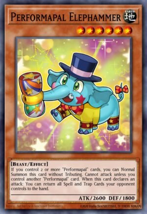 Performapal Elephammer - Crossed Souls (Rare)