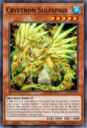Crystron Sulfefnir - Raging Tempest (Super Rare)