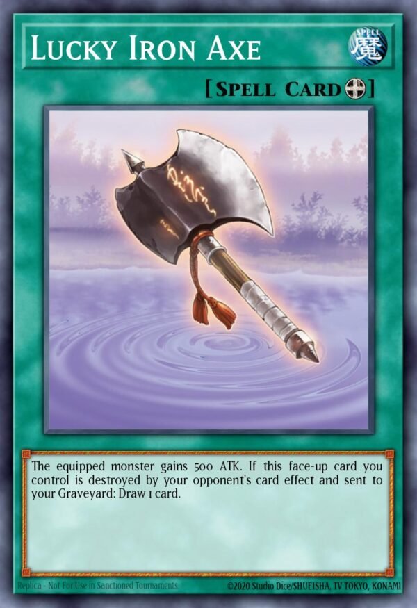 Lucky Iron Axe - Starter Deck: Jaden Yuki (Common)