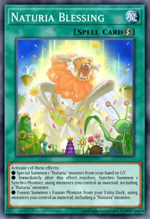 Naturia Blessing - Darkwing Blast (Common)