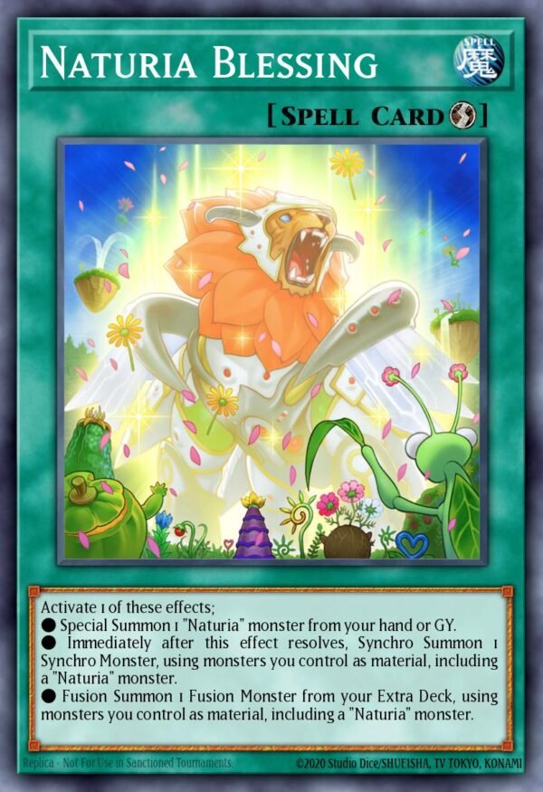 Naturia Blessing - Darkwing Blast (Common)