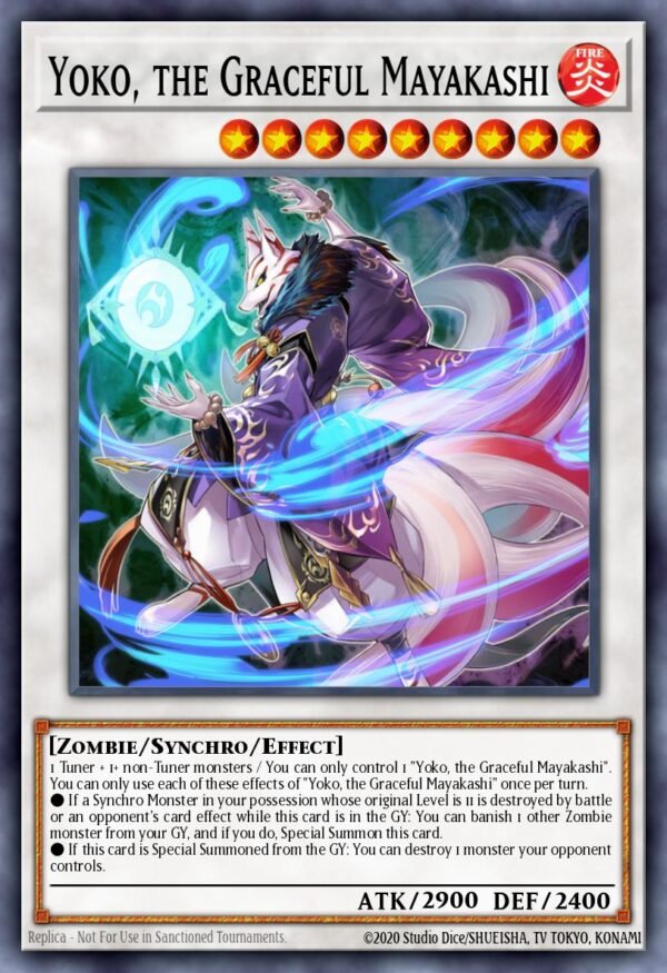 Yoko, the Graceful Mayakashi - Hidden Summoners (Secret Rare)