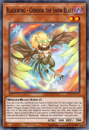 Blackwing - Chinook the Snow Blast - Darkwing Blast (Super Rare)