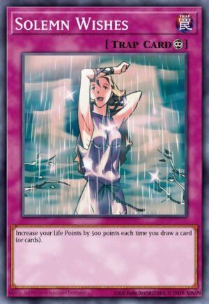 Solemn Wishes - Speed Duel: Streets of Battle City (Common)