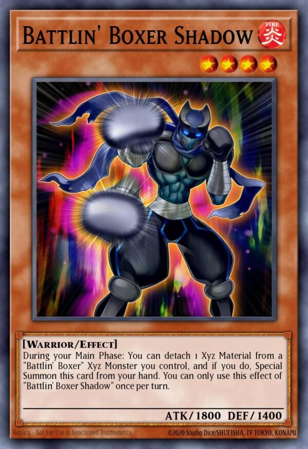 Battlin' Boxer Shadow - World Superstars (Super Rare)