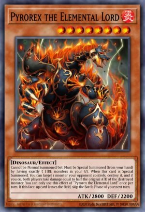 Pyrorex the Elemental Lord - Battles of Legend: Relentless Revenge (Ultra Rare)
