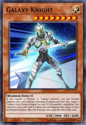 Galaxy Knight - Legendary Duelists: White Dragon Abyss (Super Rare)