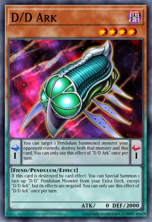 D/D Ark - Rise of the Duelist (Common)