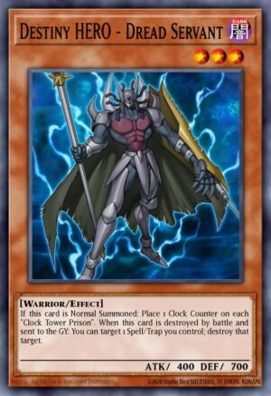 Destiny HERO - Dread Servant - Legendary Hero Decks (Common)