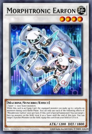 Morphtronic Earfon - OTS Tournament Pack 20 (Super Rare)