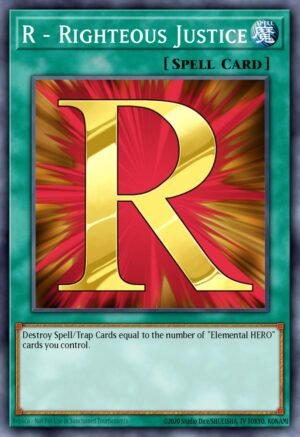 R - Righteous Justice - Starter Deck: Jaden Yuki (Common)