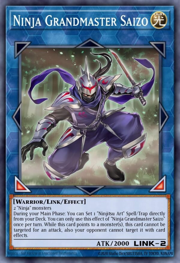Ninja Grandmaster Saizo - OTS Tournament Pack 20 (Super Rare)